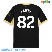 Camisa de time de futebol Manchester City Rico Lewis #82 Replicas 2º Equipamento 2026-27 Manga Curta